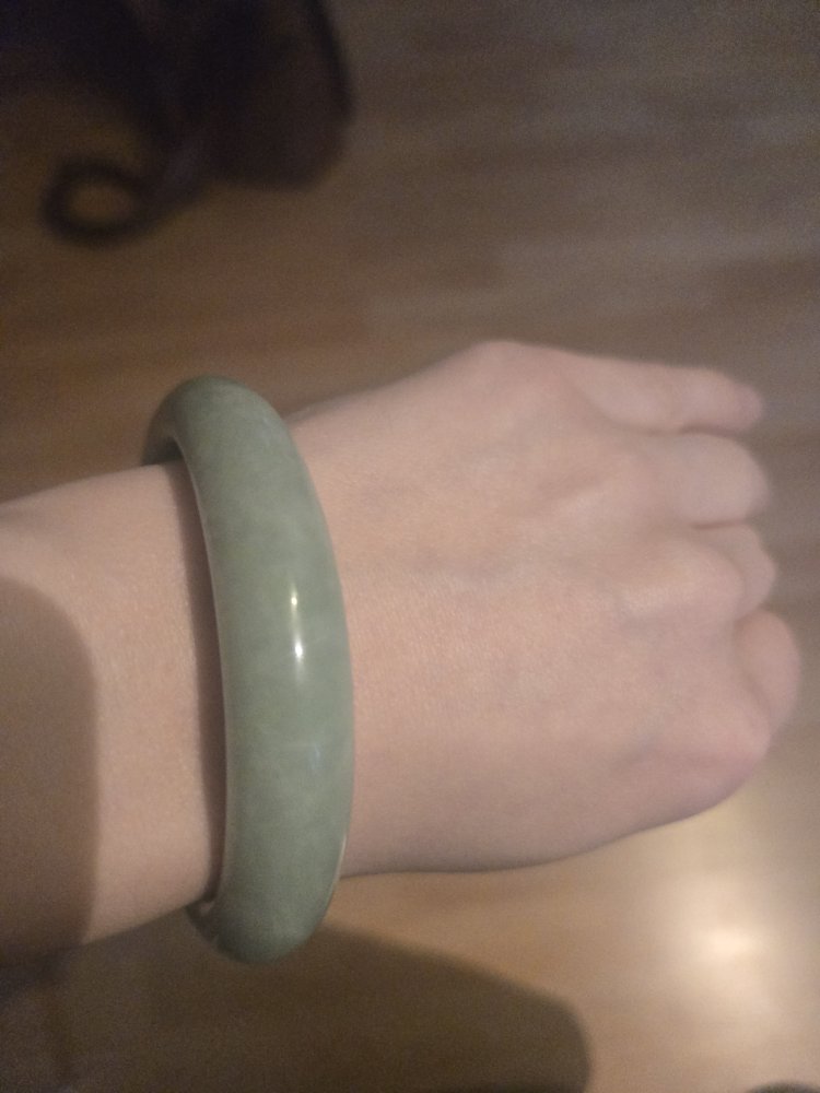 Schöner Jade Armreif Armband 