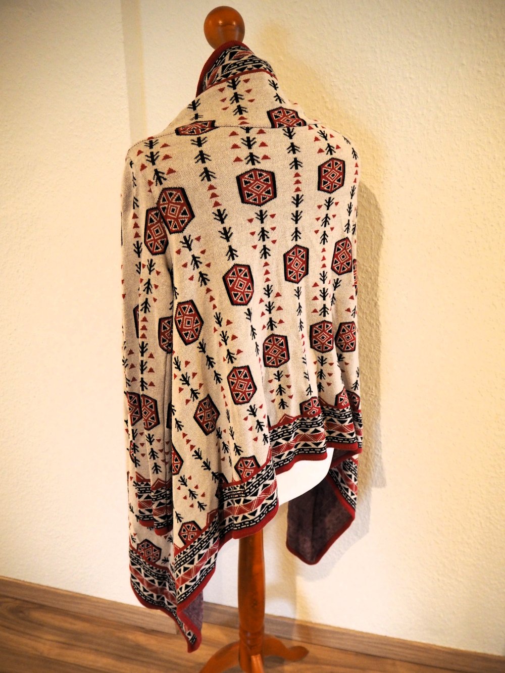 Poncho-Style Cardigan