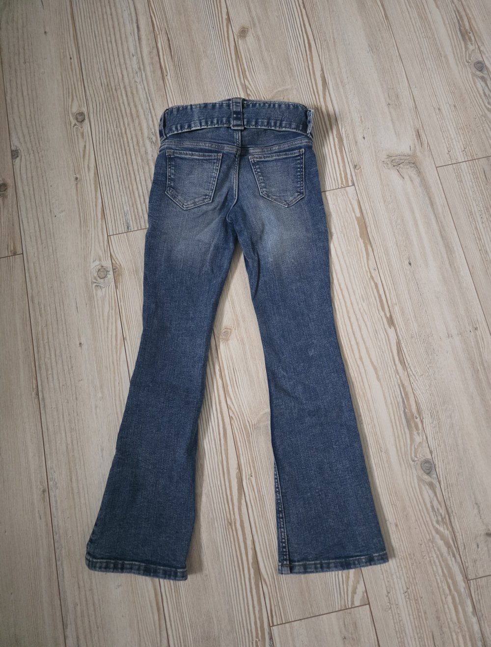 H&M Mädchen Jeans gr. 134 blau wie neu
