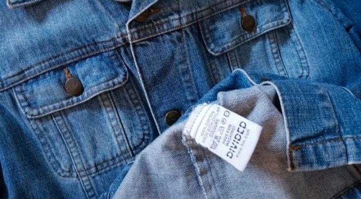 Wie neu ~ Sehr hübsche Long-Jeansjacke (v.H&M), Gr.M
