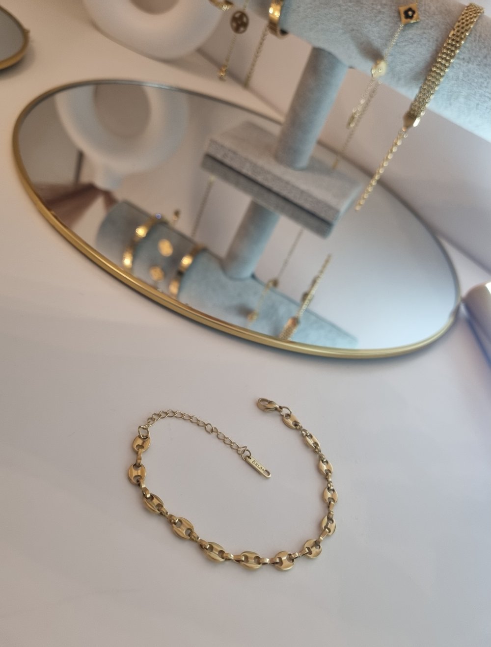 18k vergoldetes Armband – elegant & wasserfest