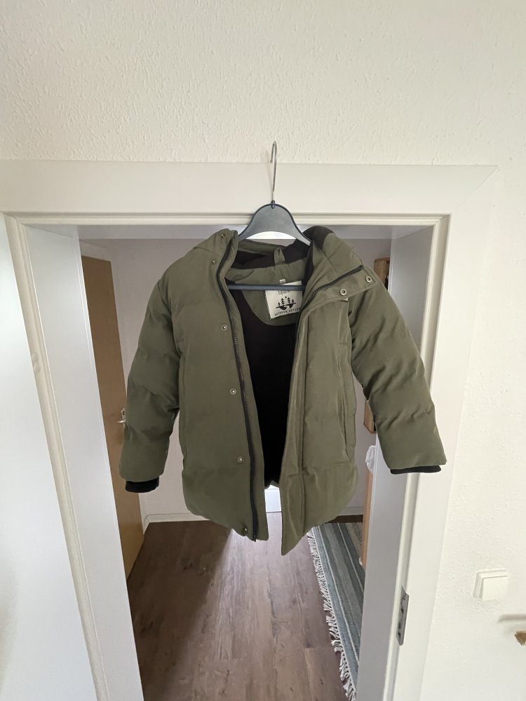 Warme kuschelige Winterjacke in Gr. 110 