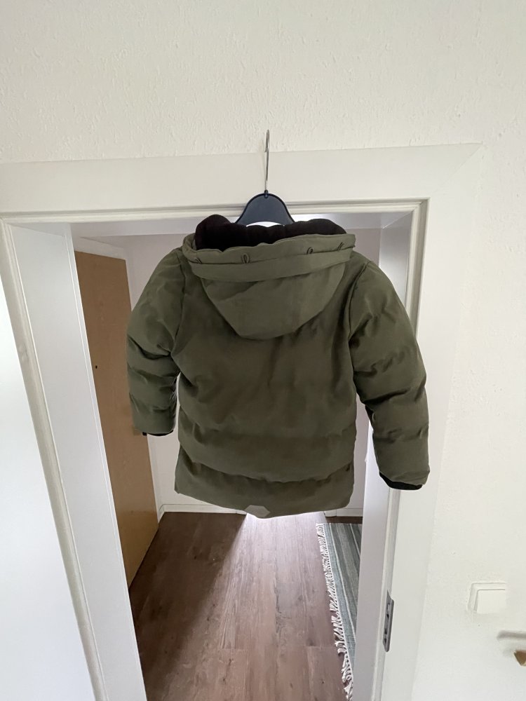 Warme kuschelige Winterjacke in Gr. 110 
