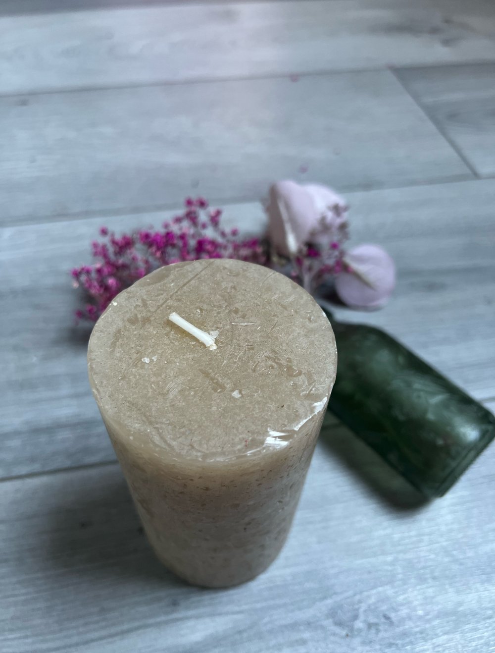 Rustik Stumpenkerze von Bolsius