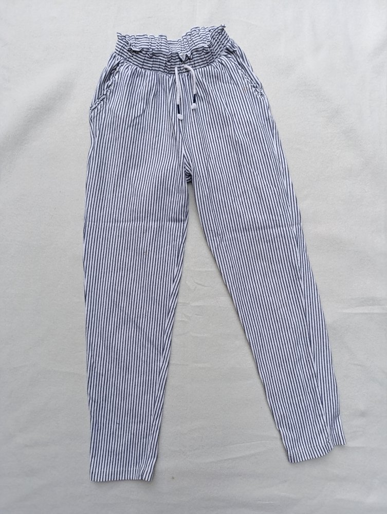 C&A Mädchen Hose Gr. 140 (10Y/A) Paperbag-Bund