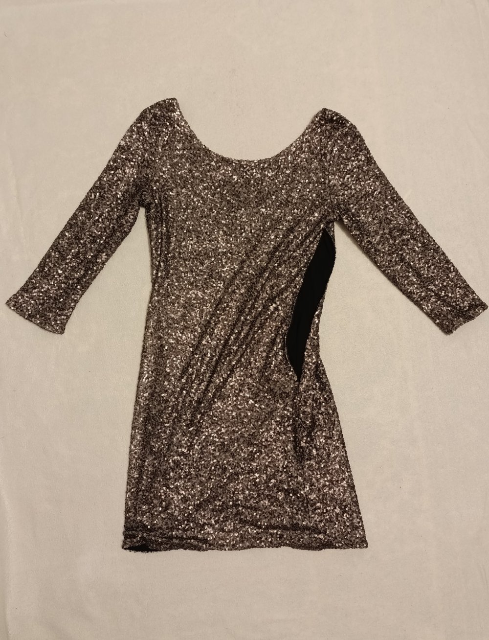 Second Female Sparkel Paillettenkleid mit offenem Rücken