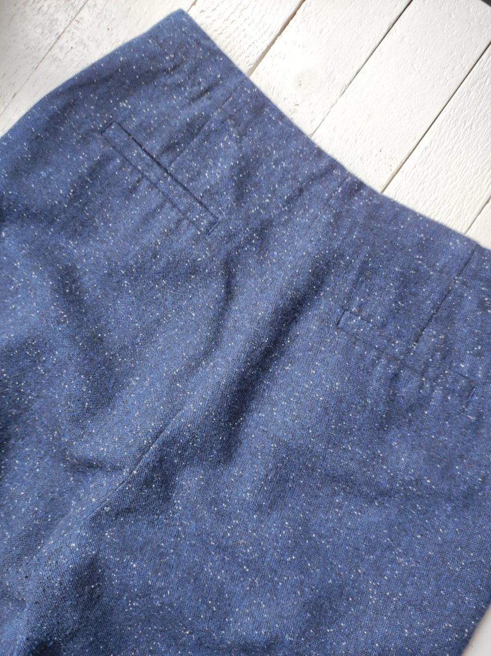 Hose mit Wolle