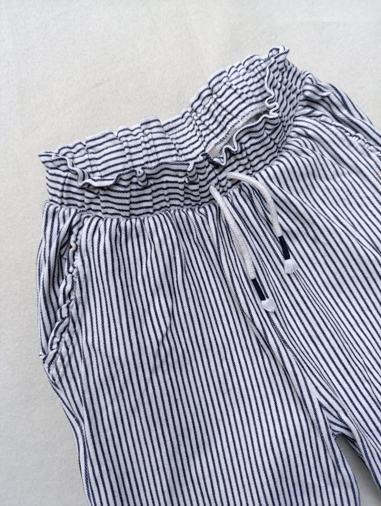 C&A Mädchen Hose Gr. 140 (10Y/A) Paperbag-Bund