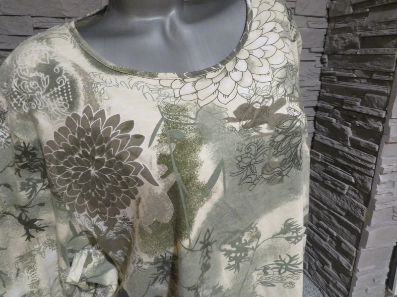 Damen 3/4 Arm Shirt Größe 54/56/58 (Nr1970)