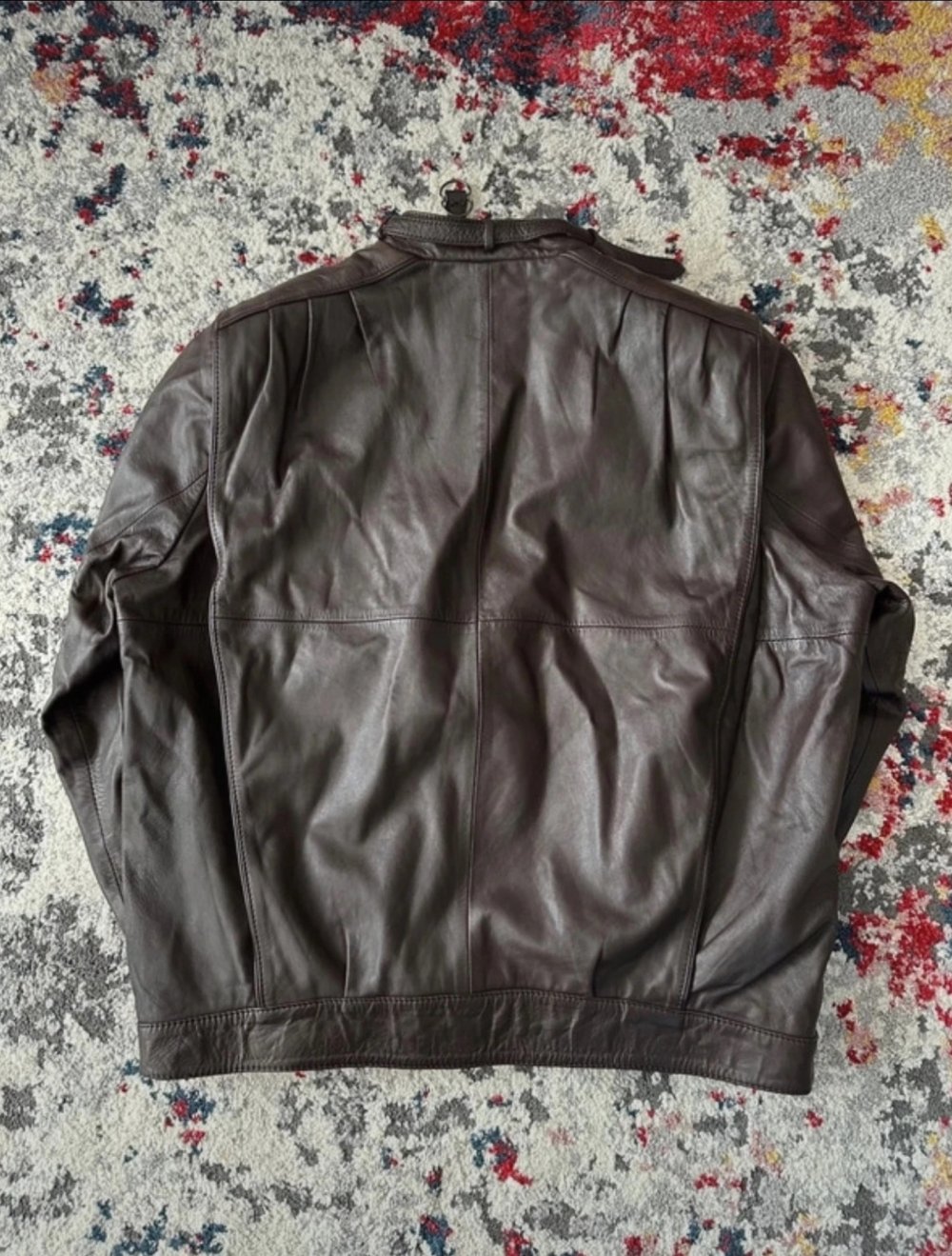 Leder Jacke