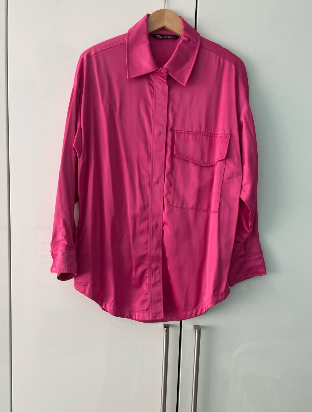 Satinjacke gr.S neu Zara
