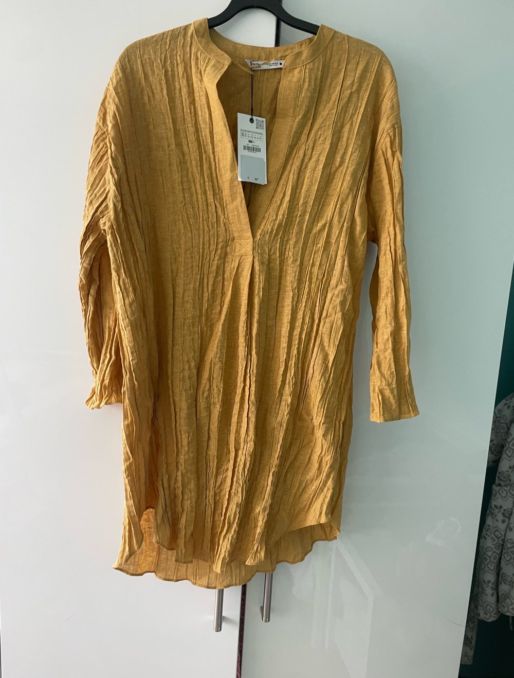 Leinenkleid gr.S neu Zara NP60€