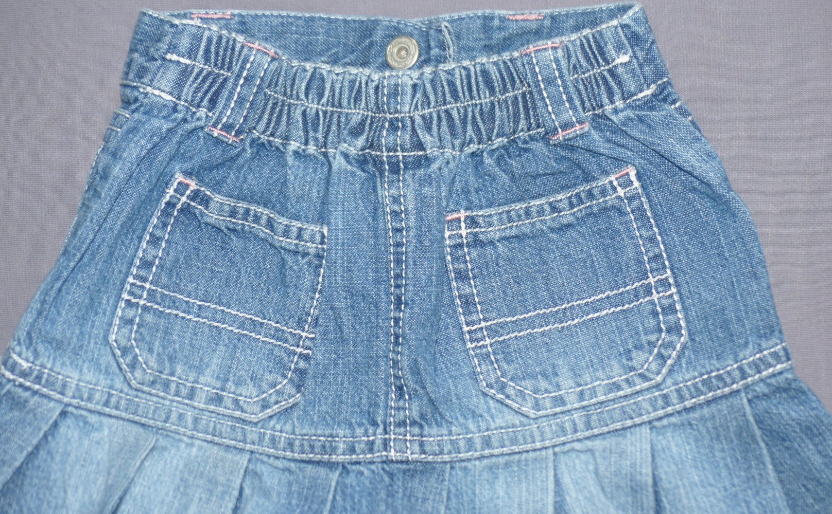 NEXT Jeans Rock Röckchen 68 74 6-9 M sweet blau traumhaft Mode UK w Neu