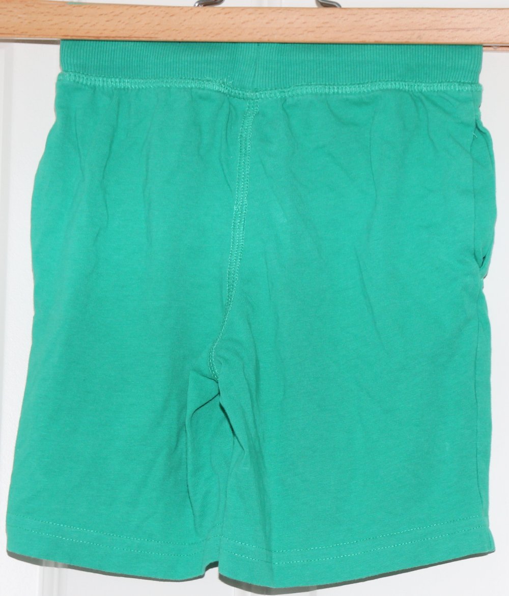 Topolino Short 92 98 Sommer Hose Shorts grün kurz w Neu