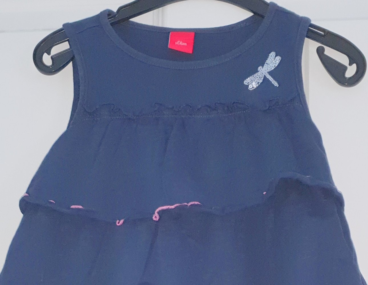 s.Oliver Sommer Kleid 110 116 Kleidchen Hängerchen Charleston Style w Neu