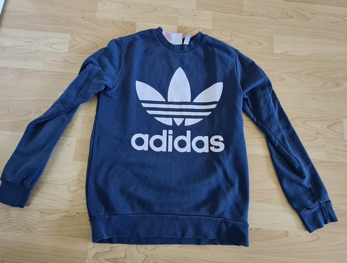 Adidas Sweatshirt Pullover Gr 164 blau