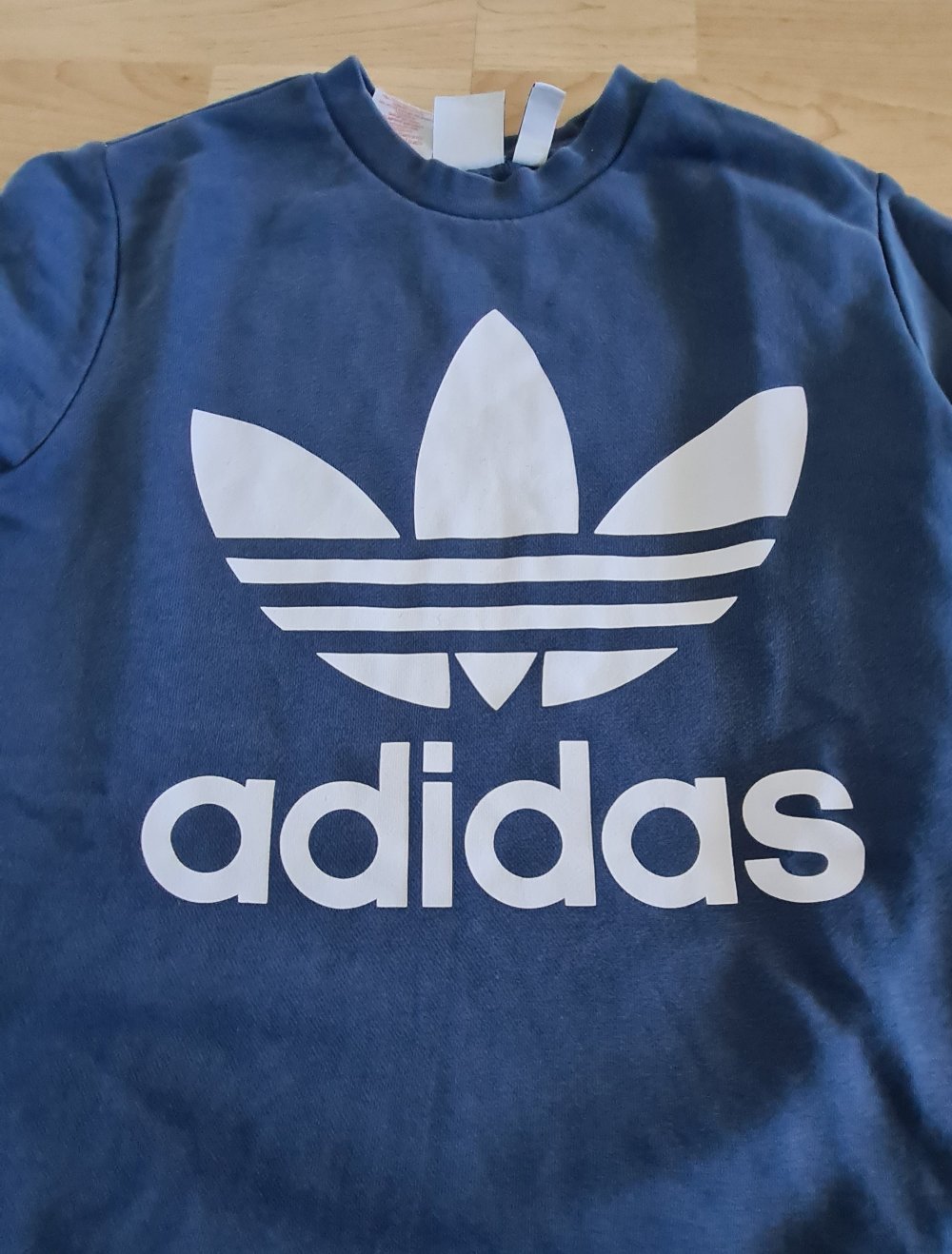 Adidas Sweatshirt Pullover Gr 164 blau