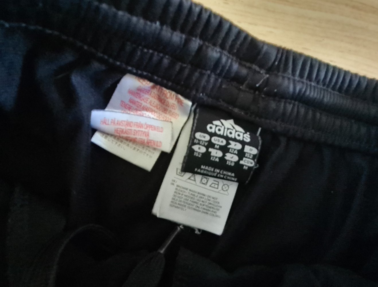 Adidas Climalite Trainingshose Gr 152 schwarz