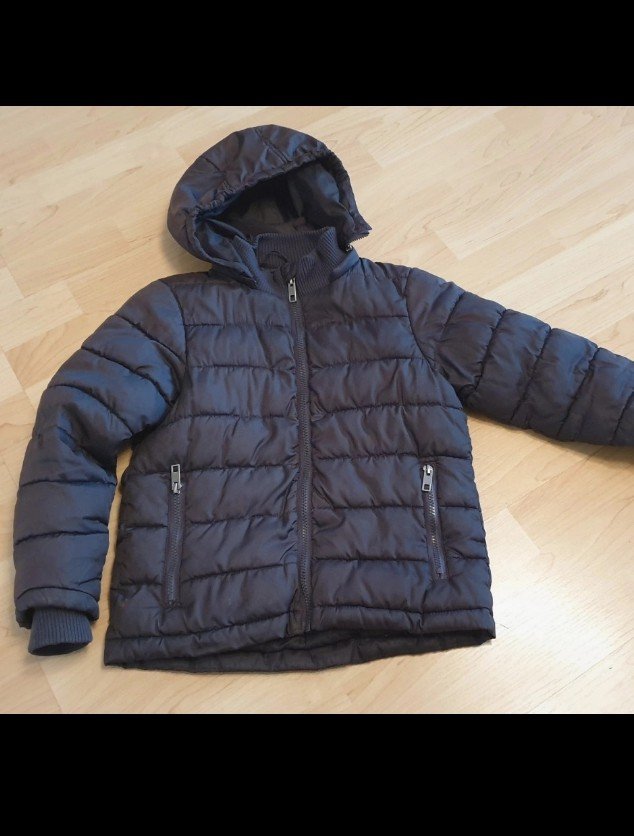 Alive Kapuze Jacke Gr 128 Jacke Top blau