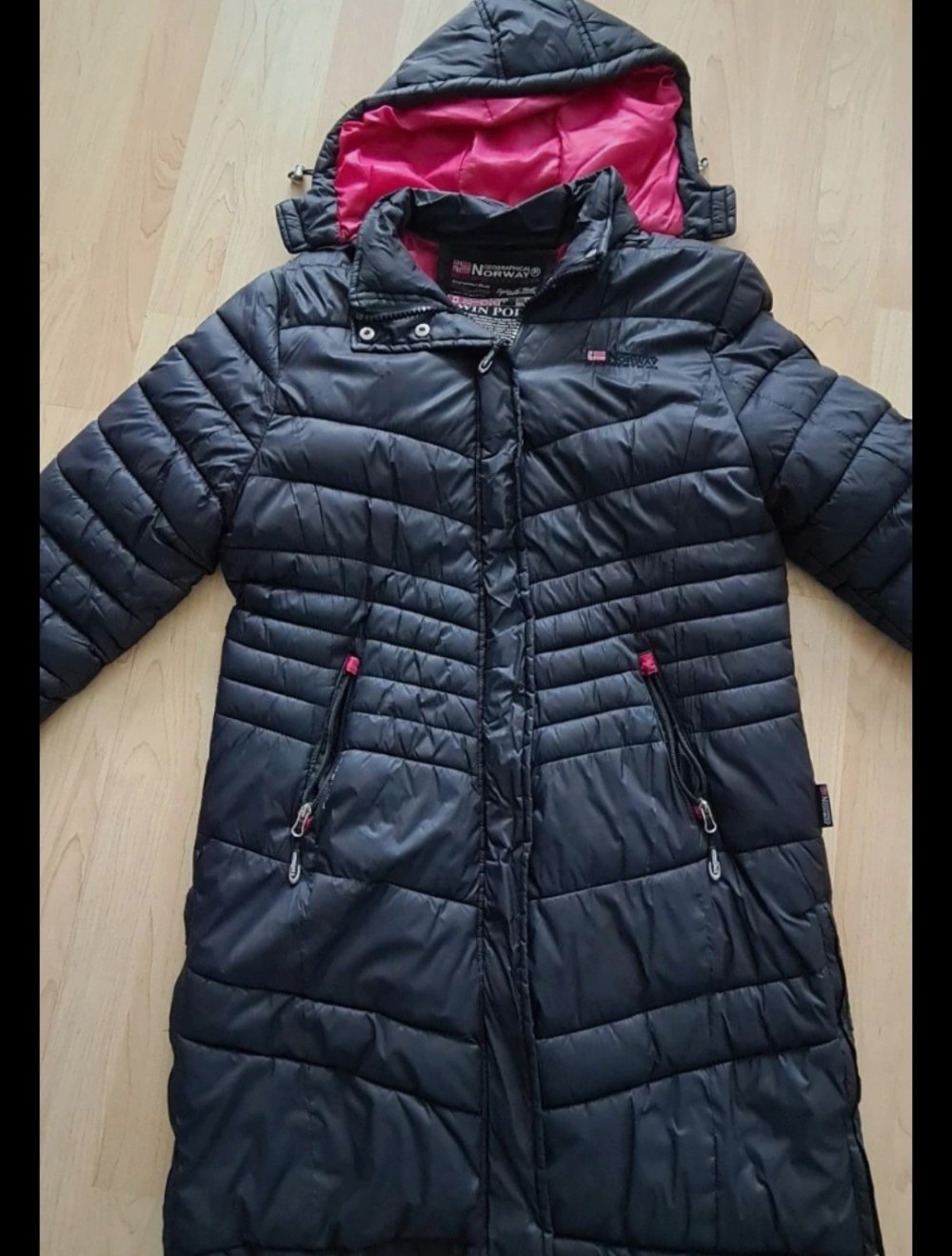 Geographical Norway Damen Wintermantel Mantel Gr XL schwarz