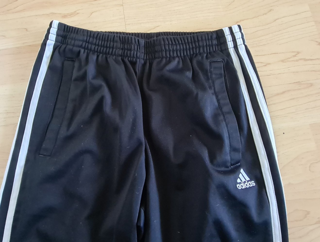 Adidas Climalite Trainingshose Gr 152 schwarz