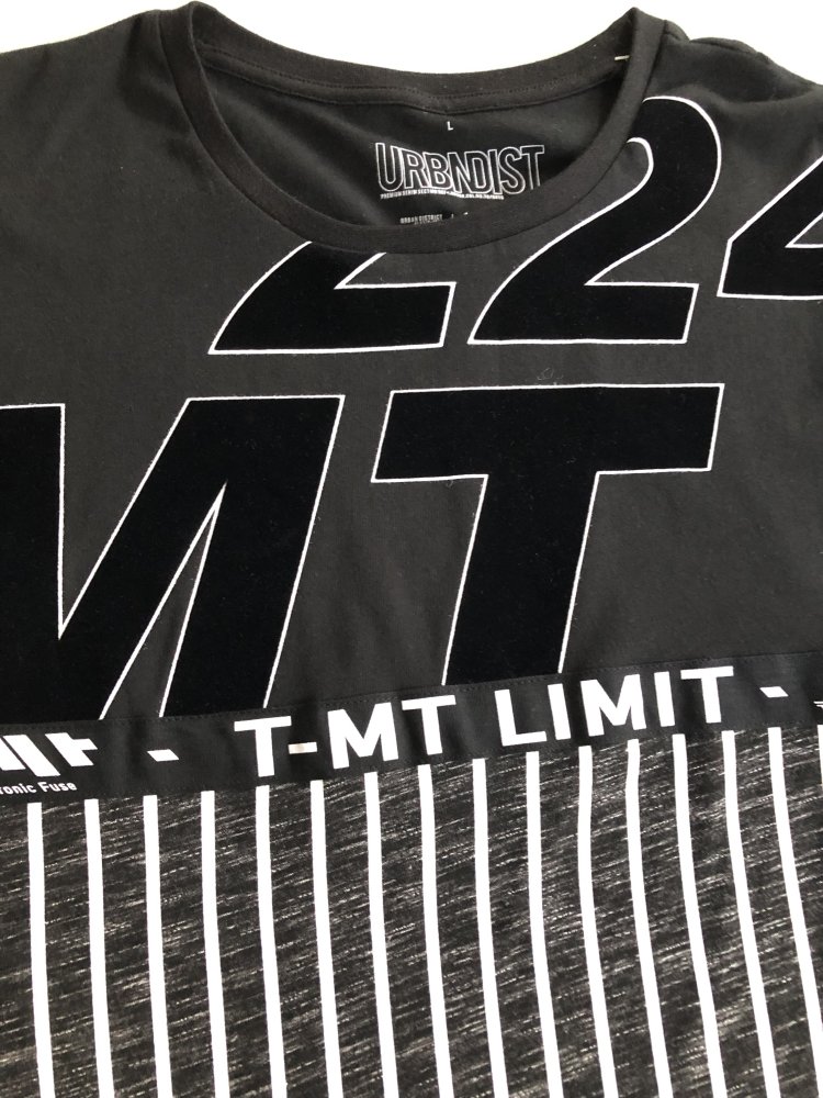 Herren T-Shirt Kurzarm Kurzarmshirt Sommer Schwaz Weiß Gestreift Schwarz Gr. M, Marke: C&A, Clock House. neu mit Etikett