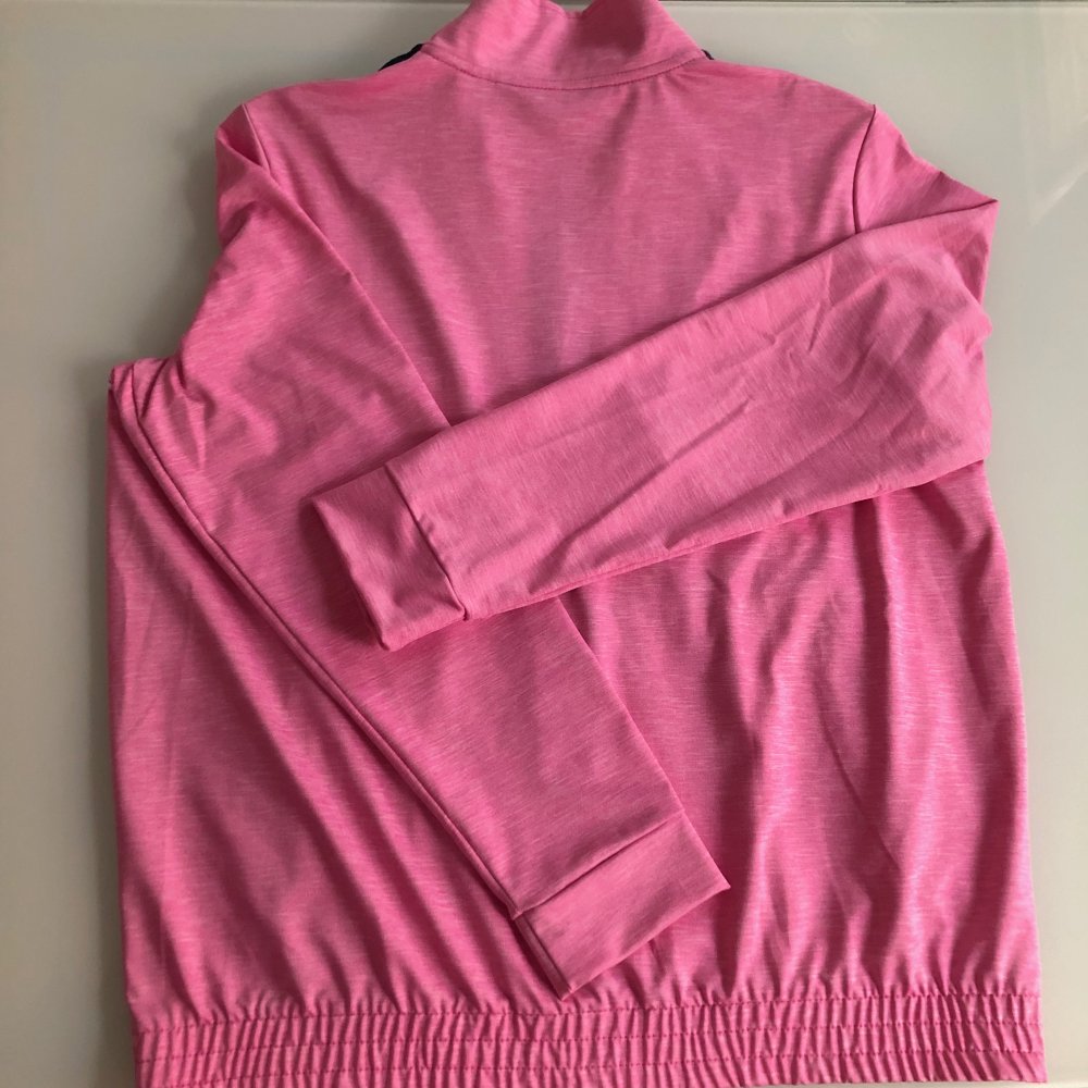 Mädchen Damen Woman Schneider Jacke Bluse Langarm Longsleeve Rosa Reißverschluss Gr. 40, NEU, Marke: Schneider