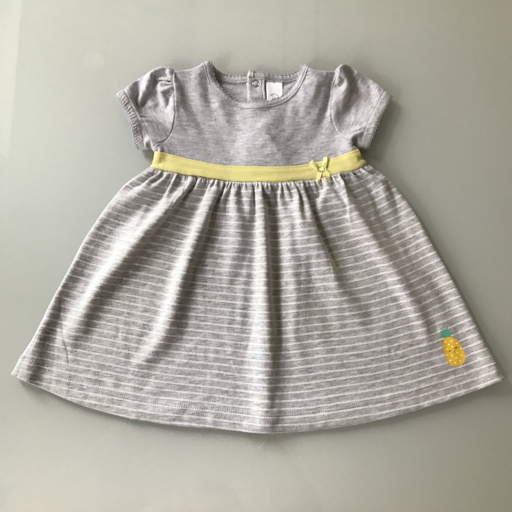 Baby Kleid Kleidchen Sommerkleid Festlich Besondere Anlässe 100% Baumwolle, Bio-Baumwolle, Gr. 74, neu