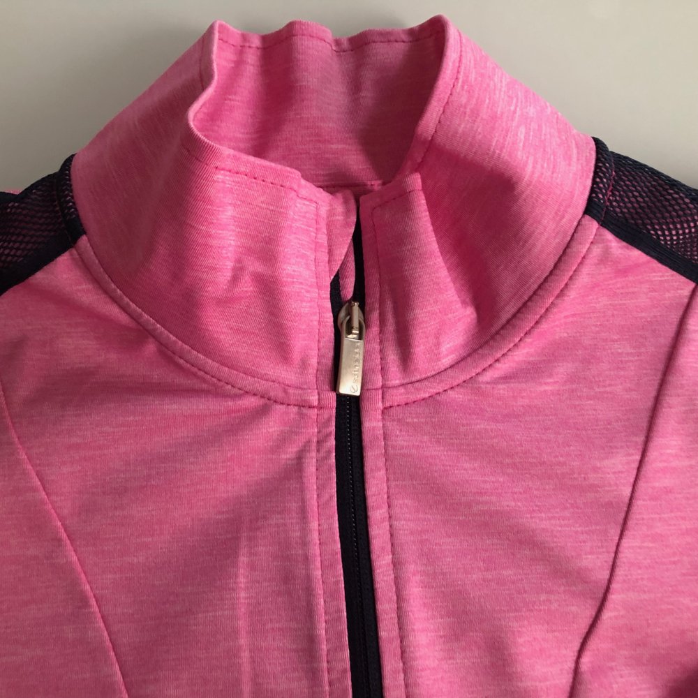 Mädchen Damen Woman Schneider Jacke Bluse Langarm Longsleeve Rosa Reißverschluss Gr. 40, NEU, Marke: Schneider
