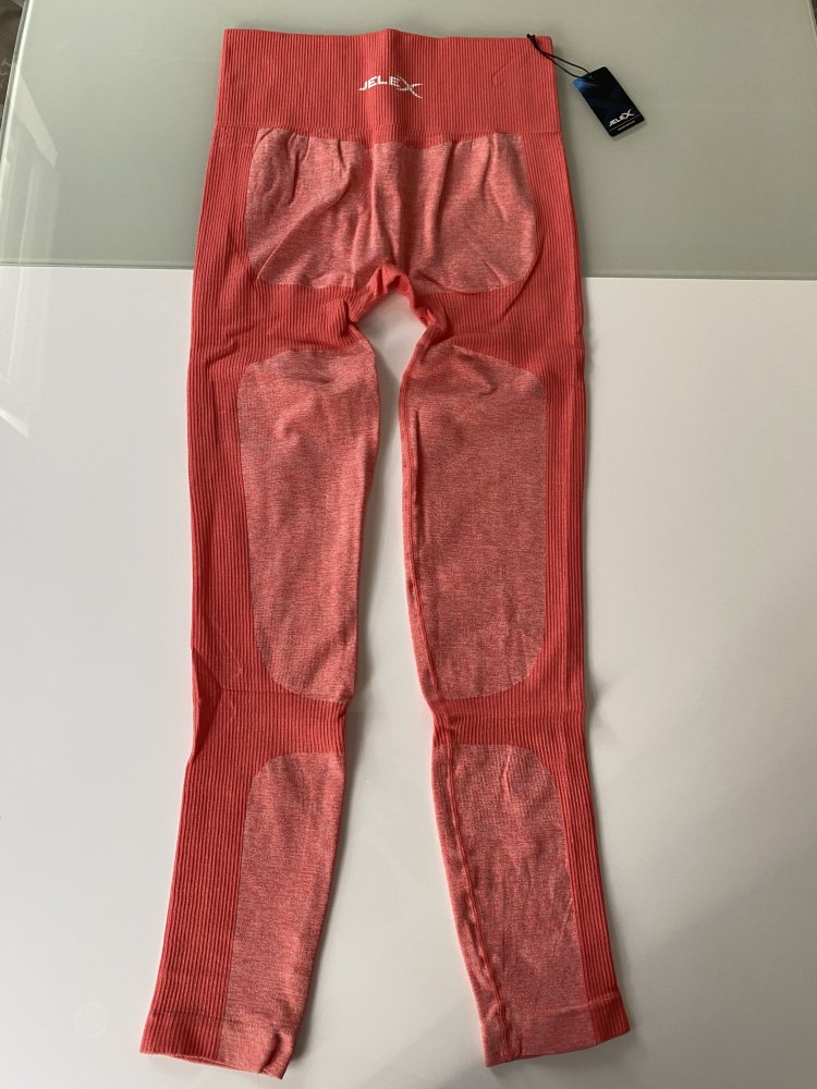 JELEX Angelina Damen Fitness Leggings rosa coralenrot Gr. L, Marke: JELEX, neu mit Etikett