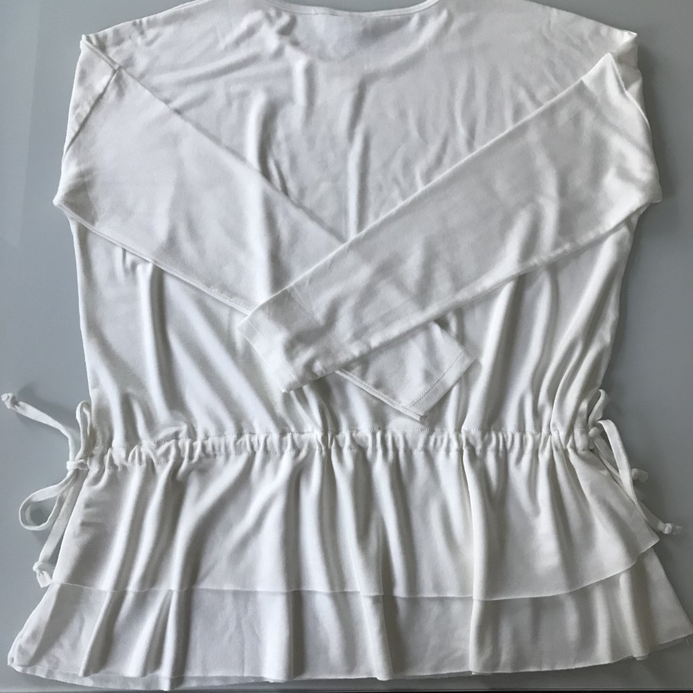 Damen Mädchen Bluse Pulli Pullover Weiß Kuschelig weich Gr. M, Marke: C&A Jessica, neu mit Etikett