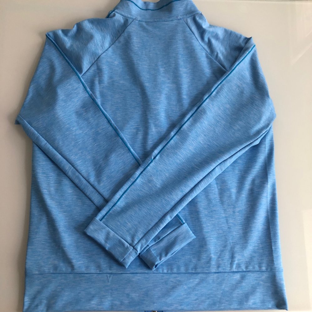 Mädchen Damen Woman Schneider Jacke Bluse Langarm Longsleeve Reißverschluss Blau Türkis Gr. 40, NEU, Marke: Schneider