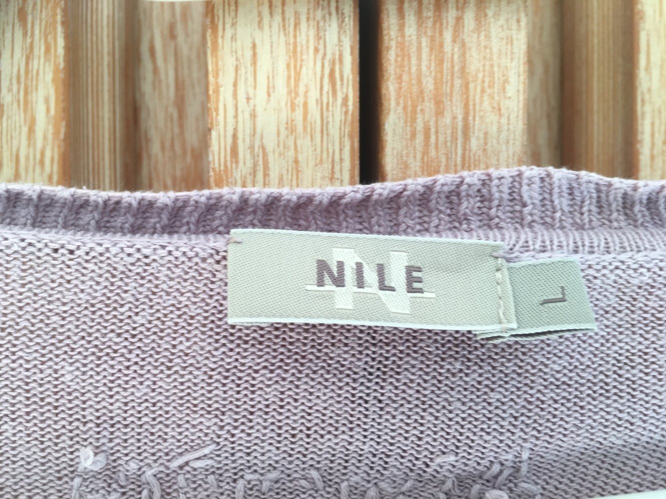 NILE Strickjacke altrosa, flieder Gr. L