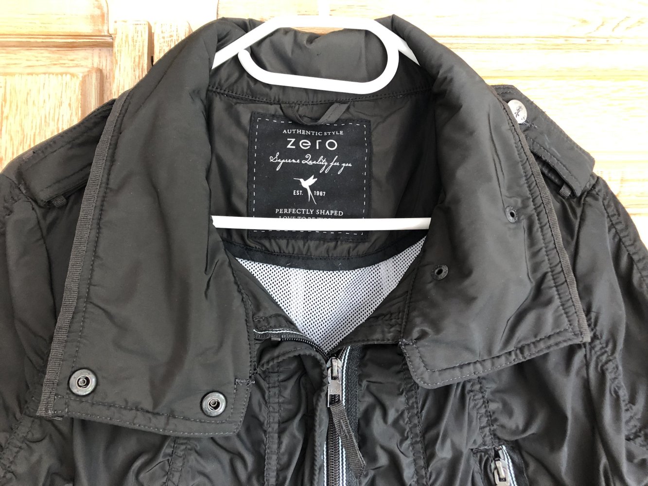Zero Übergangsjacke Gr. 38 schwarz - Funktionsjacke