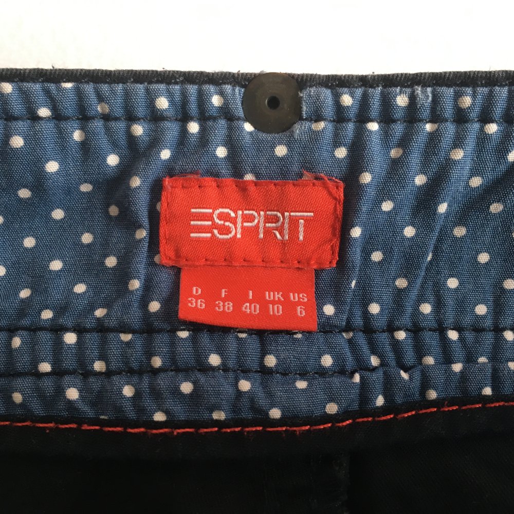 Esprit Capri-Hose dunkelblau Gr. 36