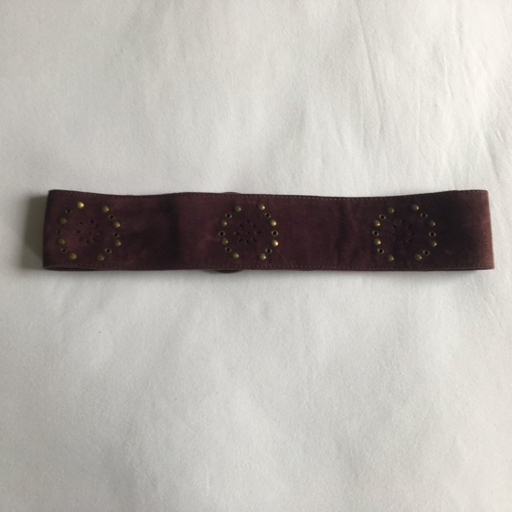 Wildledergürtel Lila-violett von Vackpox