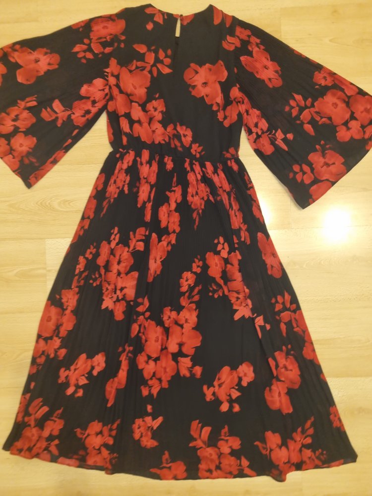 H&m Chiffonkleid 38 M Chiffon Kleid 