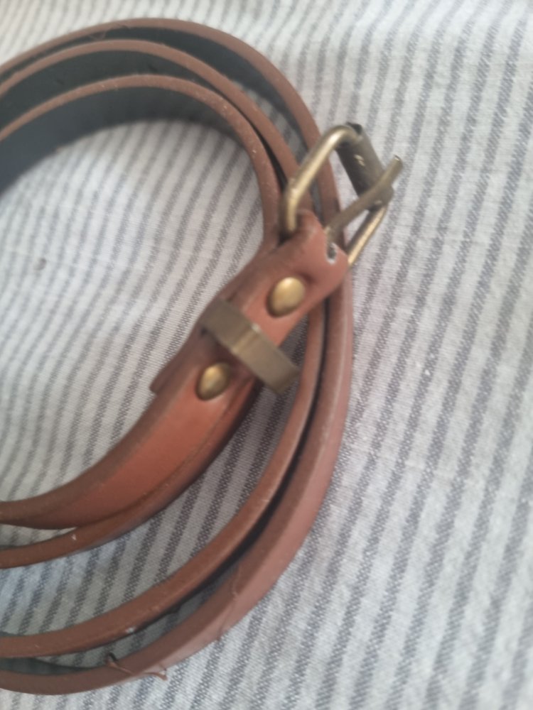 Damen Gürtel braun für 1 euro