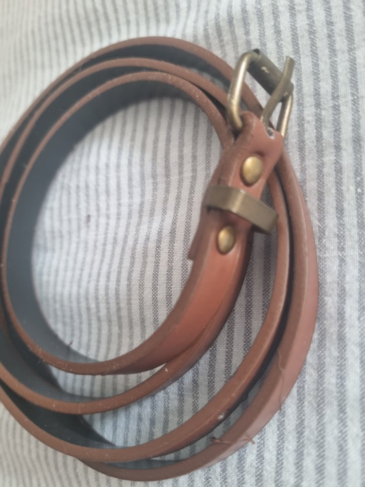 Damen Gürtel braun für 1 euro