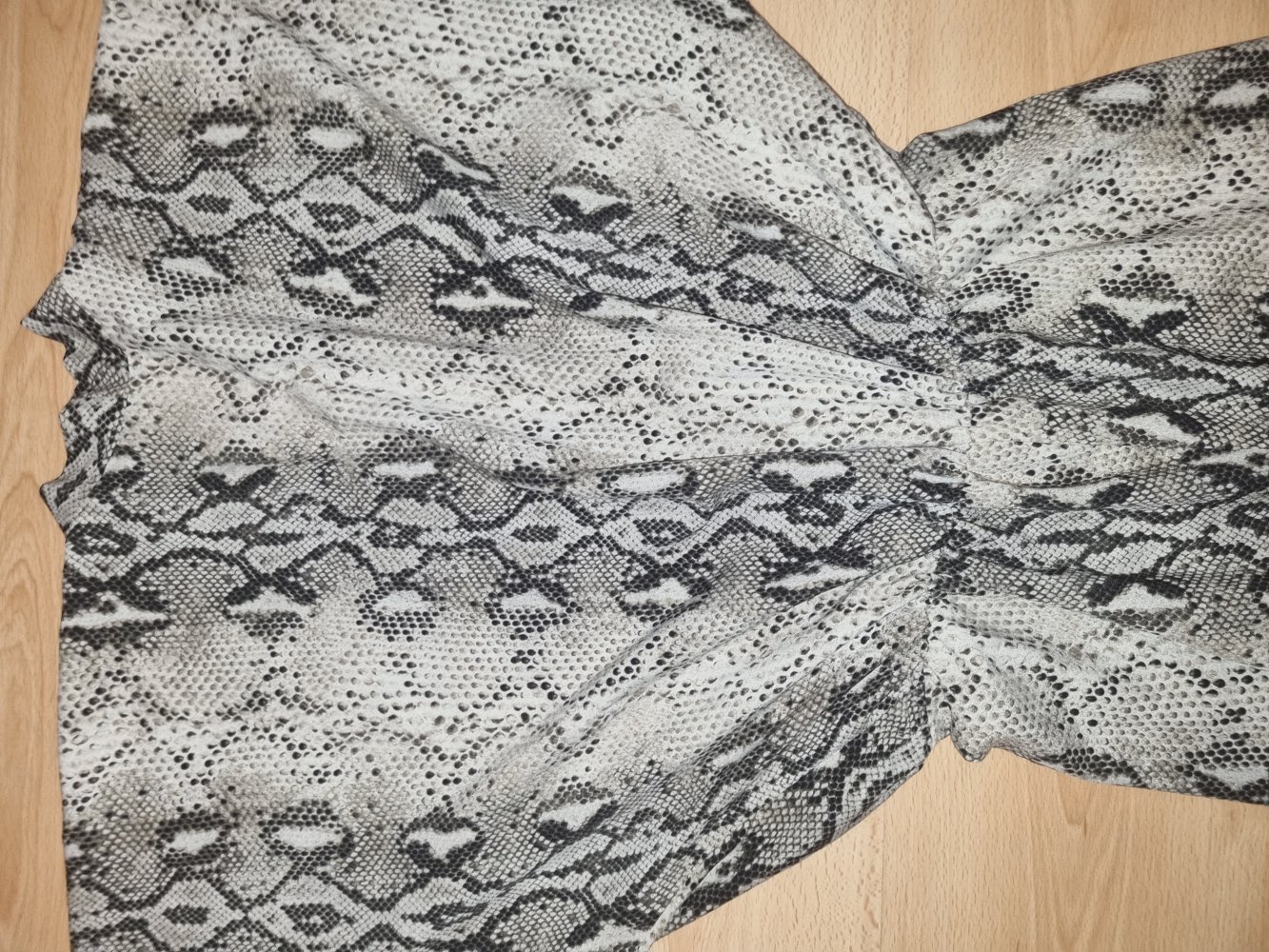 Zara Kleid Midikleid edel grau M 38 