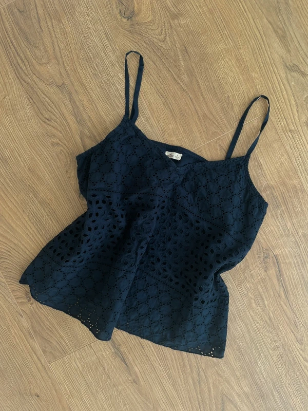 Top in Navy | Hollister