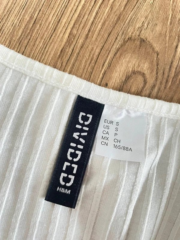 Trägerkleid Creme | H&M