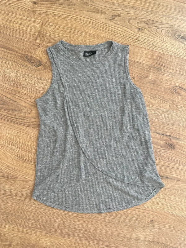 Graues Top | Janina
