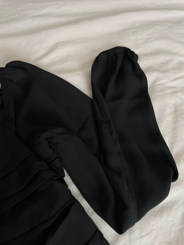 Schwarze Bluse | Hollister