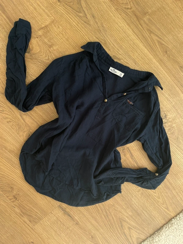 Hemd in Navy | Hollister