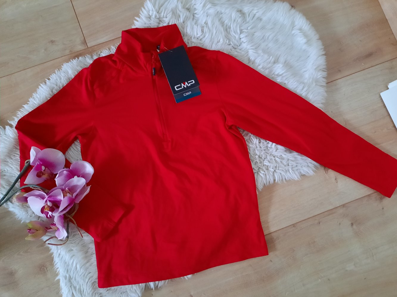 Neu CPM Funktionsshirt Langarm Skishirt Sportshirt Gr 140 Unisex