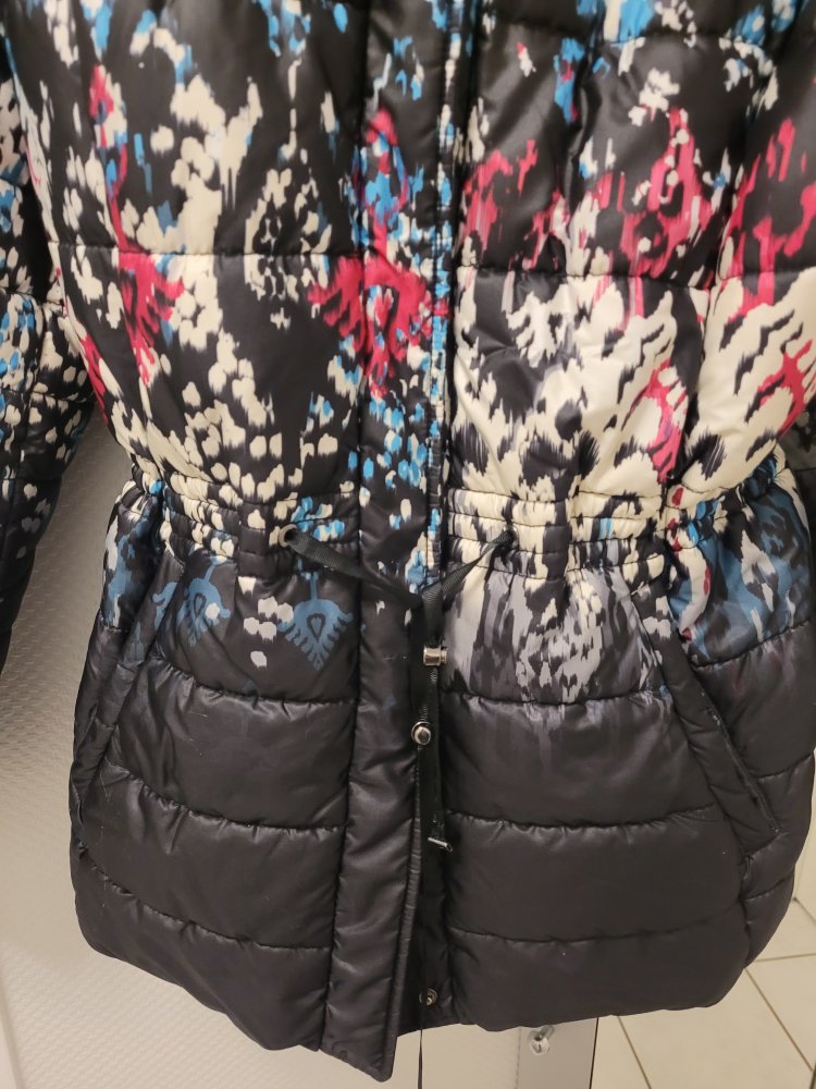 Damenjacke -bunt- mit Kapuze