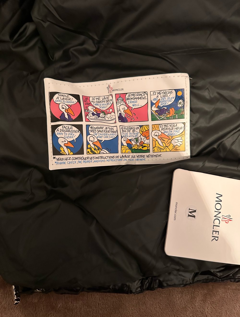 Moncler Herren Daunenjacke Schwarz M