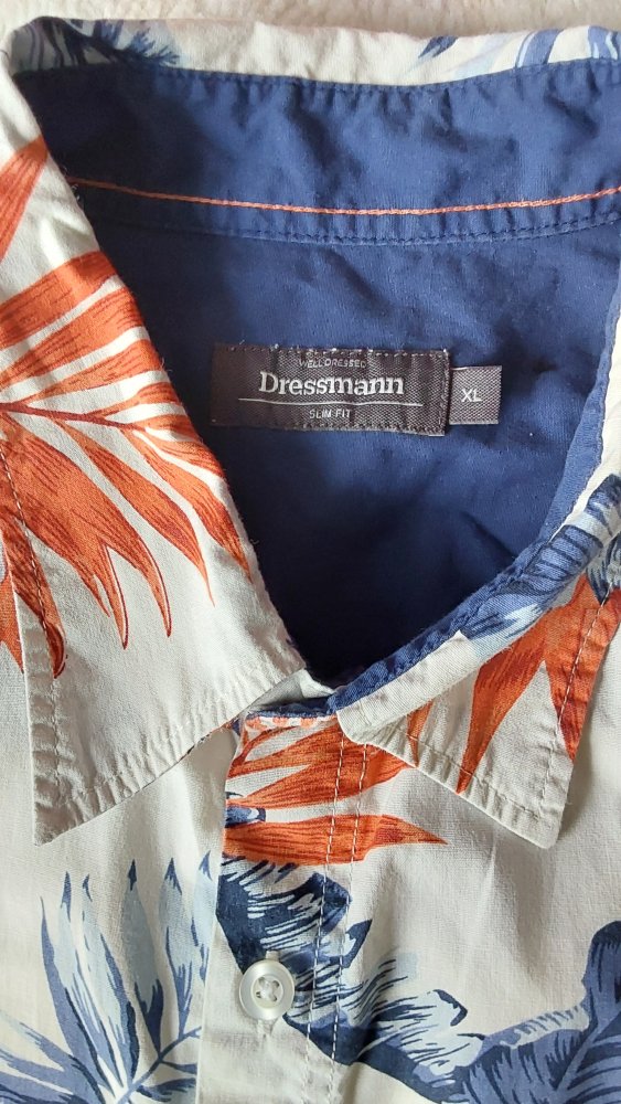 Vintage herrenhemd von Dressmann 