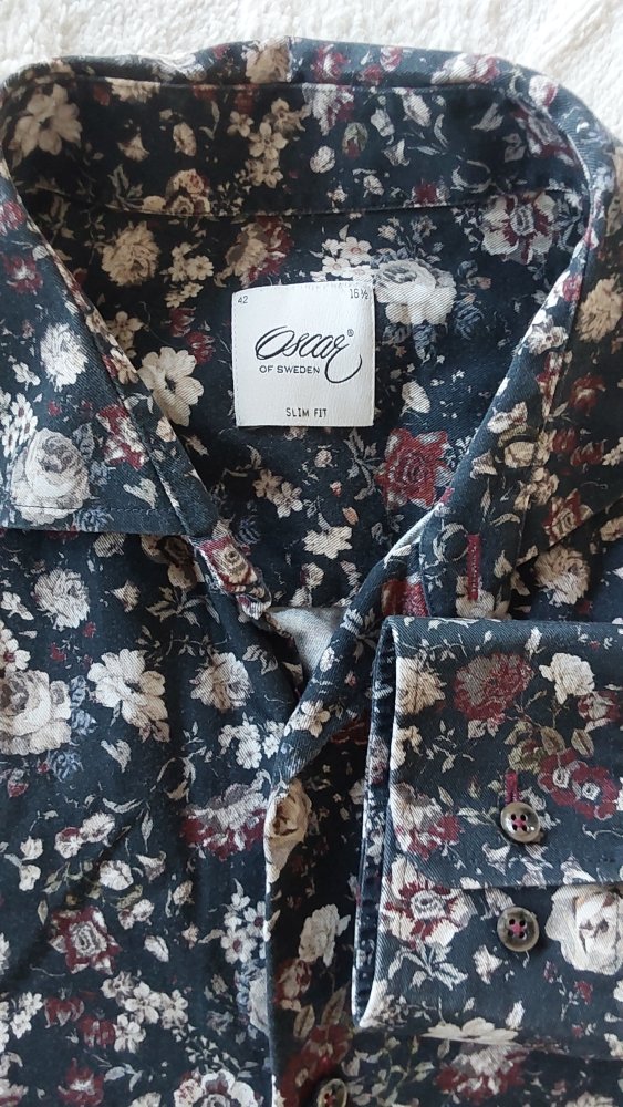 Vintage herrenhemd von Oscar 